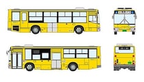 西武バス、黄色い電車をモチーフとした「きいろいバス」を3月から運行！
