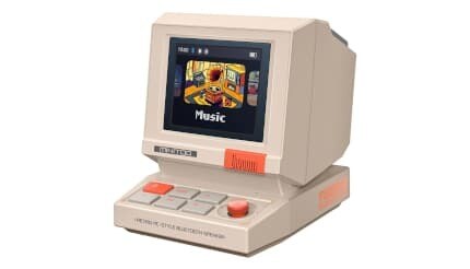 手のひらサイズで光る×鳴る！ DivoomからレトロなBluetoothスピーカー「MiniToo」