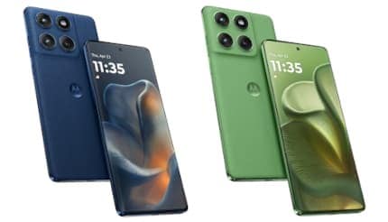 4眼カメラ搭載・IP68対応・AI機能も使える 片手でも持ちやすい「motorola edge 60」