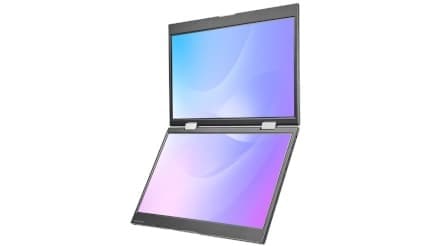 上下2画面で作業効率が劇的アップ！ アイ・オー・データ機器の14型デュアルモバイルディスプレー