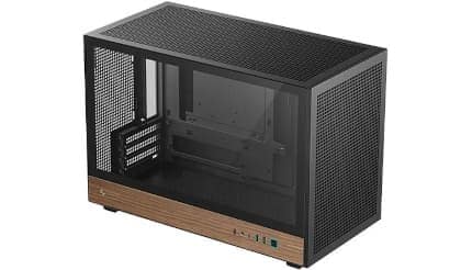家具と調和する“木目PCケース”登場！ DeepCoolの「CH260 WOOD」