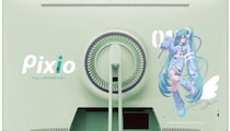 Pixio「初音ミク」コラボのゲーミングモニター 購入者限定特典もついてくる！