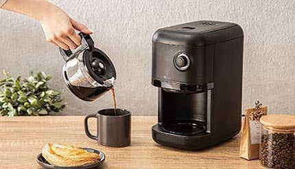 ニトリとエディオンが共同開発、1万円を切るコーヒーメーカー