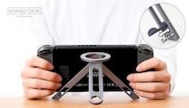 スマホや携帯ゲーム機が立てられる 持ち運びも簡単なMagSafe対応2WAY三脚スタンド