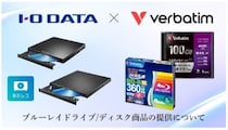 ブルーレイは終わらない？ アイ・オー・データ機器とVerbatimが製品提供を継続