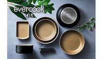 必要なサイズだけ選べる！ 取っ手が取れるフライパン「evercook fit」にブラック単品