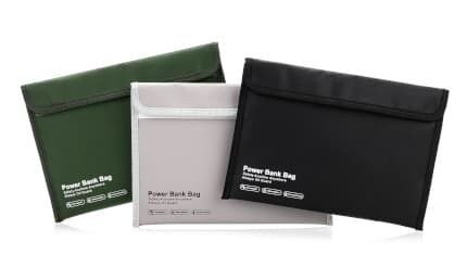 Amazonで即品切れのモバイルバッテリー発火「防ぐ」ケース 大型サイズが登場