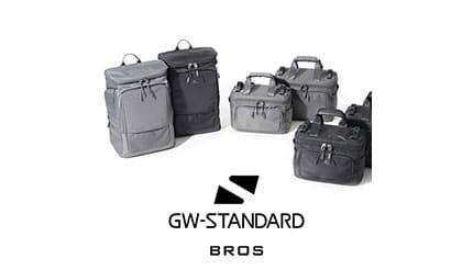 高機能カメラバッグ新作、コスパと収納力が両立した「GW-STANDARD ブロス」シリーズ