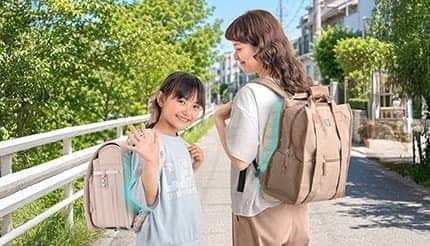 背中が涼しい! リュックの蒸れ対策に新提案 大人も使える冷感パッドLサイズ