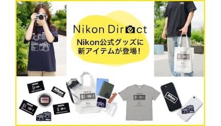「ニコンダイレクト」限定オリジナルグッズ Tシャツ・トートバッグなど