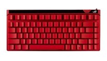 ASUS ROG 新色「Lava Red」採用のゲーミングキーボード「Falchion Ace 75 HE」