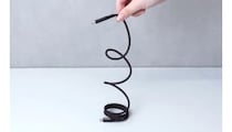 「絡まない」「散らからない」の新発想！ 100W対応急速充電の「PD対応見える充電マグネットケーブル」