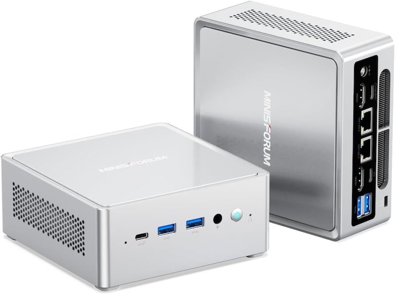 価格高騰受けDDR4メモリー採用 高コスパ・省スペースのミニPC MINISFORUM「NAB9S」
