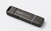 USB Type-CとUSB Type-Aの両方を搭載、エレコムのAI写真編集ソフト付き高速ポータブルSSD