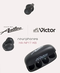 Victorから鹿島アントラーズのエンブレム入り完全ワイヤレスイヤホン発売、サポーターに楽しんでほしい