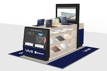 ノジマ店内の「VAIO Shop in Shop」で、VAIOのカスタマイズモデルを販売