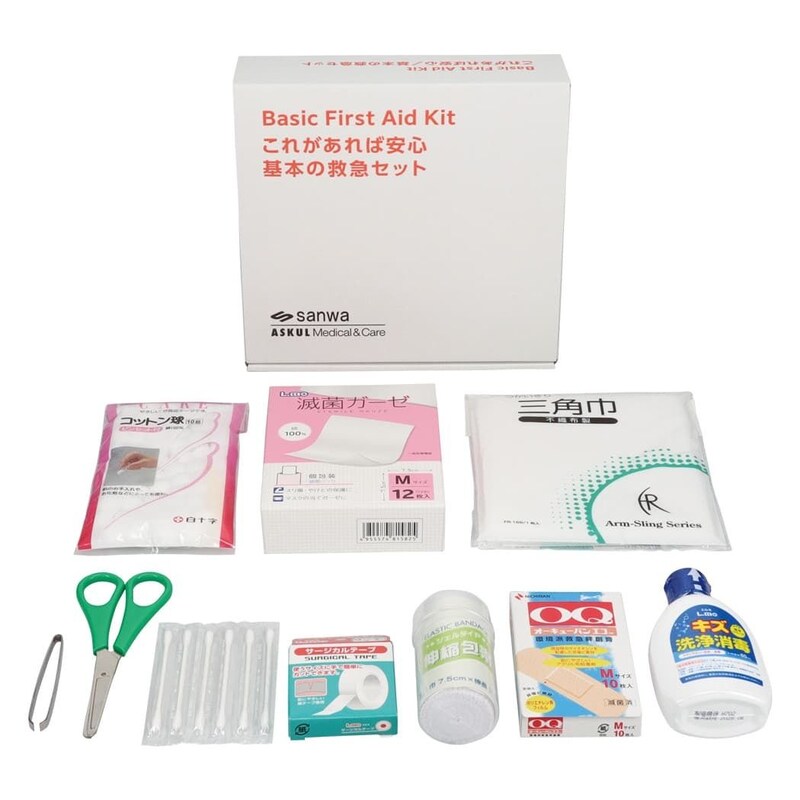 アスクル、紙製パッケージを採用した「基本の救急セット」