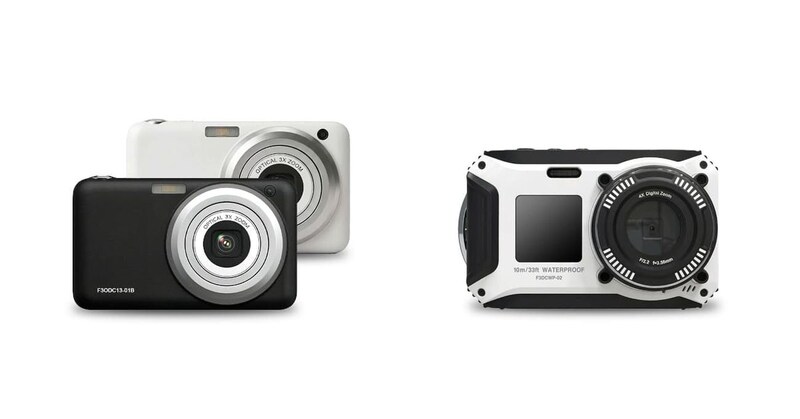 フィールドスリー、デジカメ2機種発売 水深10m防水モデルも