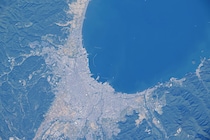 ISS（国際宇宙ステーション）から見た青森周辺（2025年10月6日撮影）