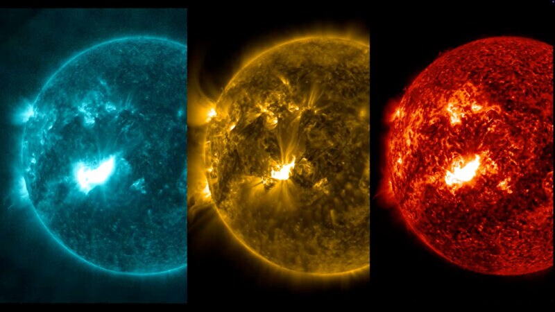 2026年1月19日に発生したX1.9の太陽フレア映像