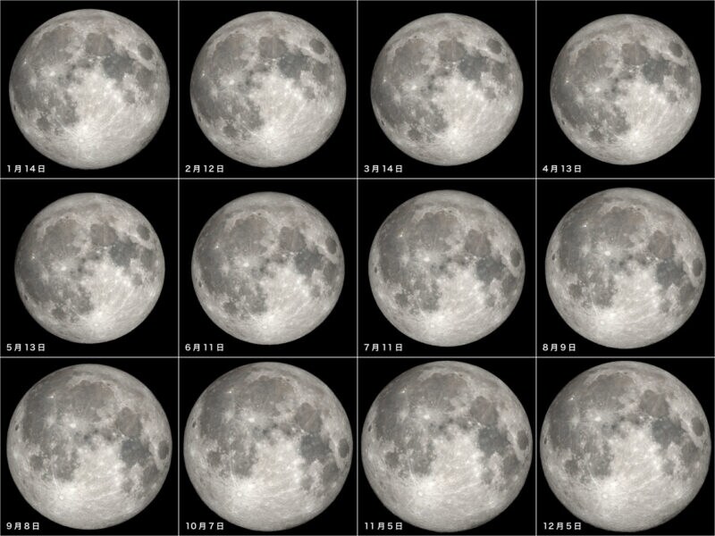 2025年（令和7年）の満月と新月はいつ？　最も大きく見える満月は？