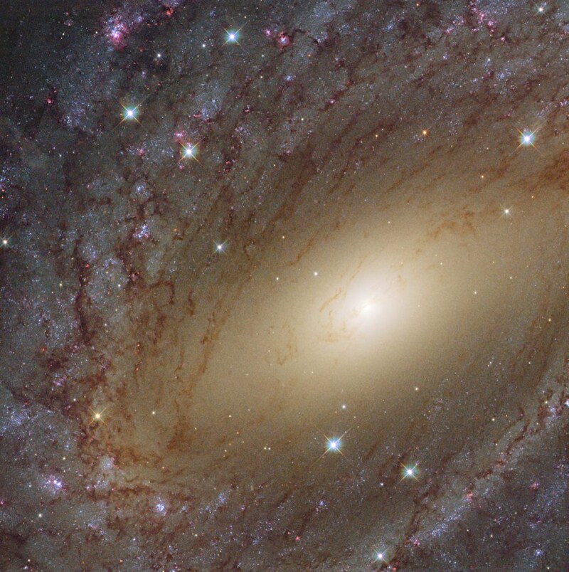 活気に満ちた渦巻銀河NGC 6744　ハッブル望遠鏡が撮影
