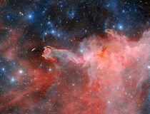 ダークエネルギーカメラがとらえた宇宙の「神の手」