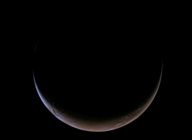小惑星プシケを目指す探査機サイキ、火星でのフライバイを実施し撮影画像を公開