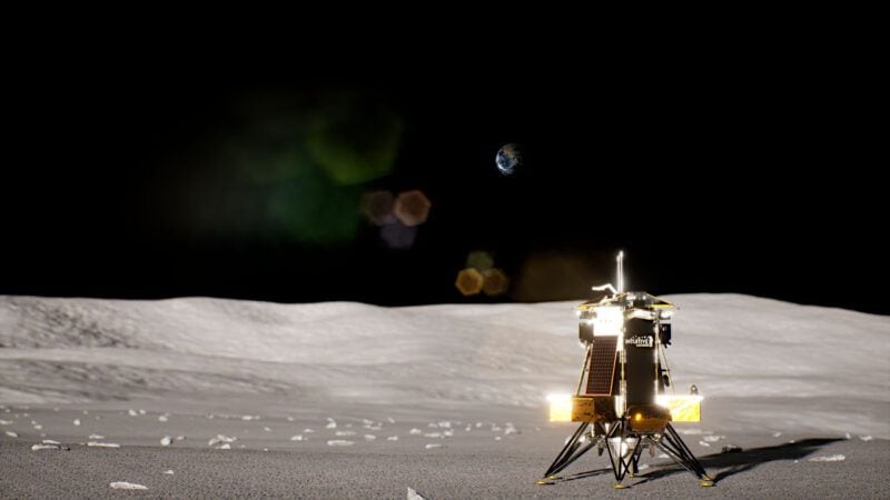 インテュイティブ・マシーンズ社の着陸機Nova-C。Image Credit: Intuitive Machines