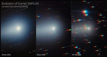 ジェミニ北望遠鏡がとらえた恒星間天体アトラス彗星（3I/ATLAS）の変化