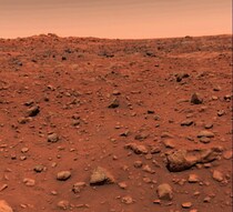 人類がはじめてみた火星の地表