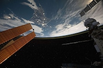 ISS（国際宇宙ステーション）からみた夜の地球　4Kタイムラプス映像（2026年4月30日撮影）