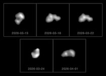 史上初！　三つの塊がくっついた形状の小惑星を発見