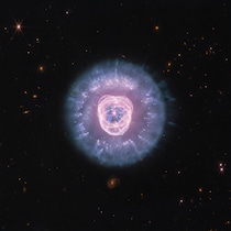 「ライオン星雲」とも呼ばれる惑星状星雲NGC 2392　ウェッブ望遠鏡が撮影