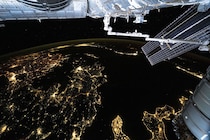 ISS（国際宇宙ステーション）からみた地中海〜紅海の夜景　4Kタイムラプス映像（2026年7月17日撮影）