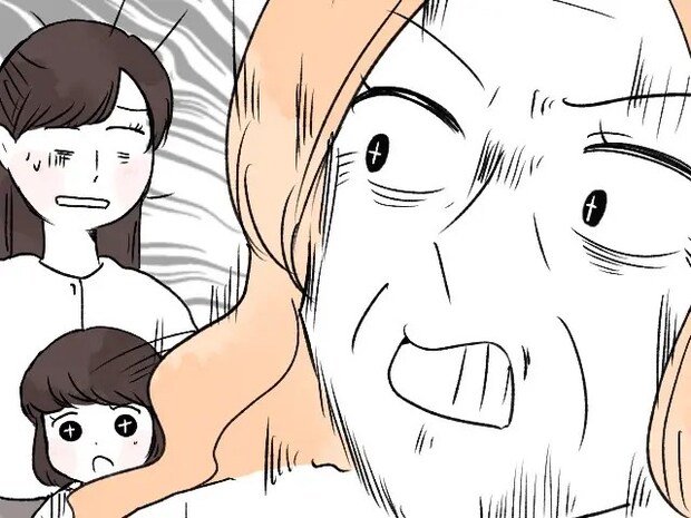 義母の激怒を実母が謝罪する謎。身に覚えがないのに噴き出る冷や汗。私はこれで義母に嫌われました［１］｜ママ広場マンガ