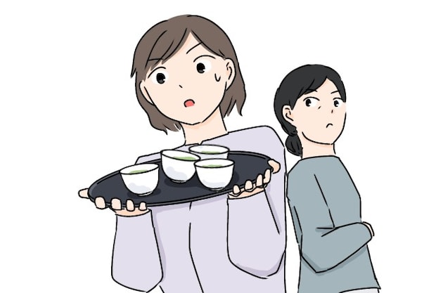 「女の子でごめんなさい」娘の涙の理由は義母の無神経発言。男の子を産めない嫁は失敗［１］｜ママ広場マンガ