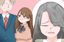 買い物中に若い妊婦が突如現れ「ご主人と離婚してください」浮気相手は娘と同じ年［１］｜ママ広場マンガ