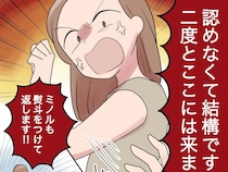 謝罪を求める義実家に呆れた妻。娘を連れて帰宅を決意。義実家に行きたくない［８］｜ママ広場マンガ