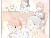 やっと改心した夫と義祖母。理想の父親を目指して花婿修行スタート。甘やかし祖母と無責任夫［１５完］｜ママ広場マンガ