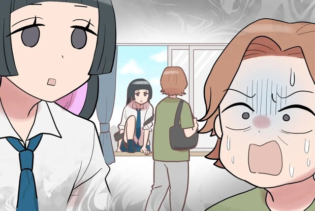 息子不在の部屋に入り込む女子高生。まさかの光景に絶句した母。息子の彼女が窓から入ってきた［１］｜ママ広場マンガ