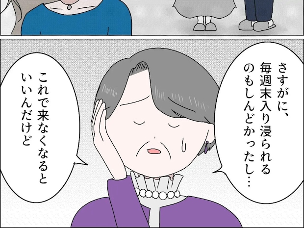 マンションが手に入らないと帰宅する嫁が毎週末入り浸るのがしんどかった義母の本音【義母の家乗っ取り計画２２】