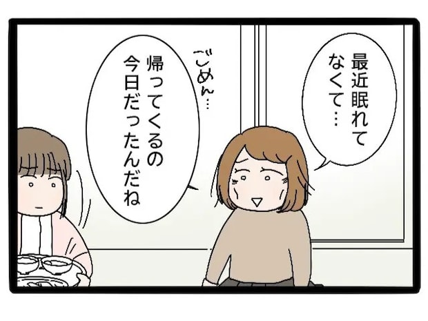 義母や夫の話題になった途端、不自然に話をそらす義姉に違和感を覚える【実母が嫁いびり義母になっていた５】