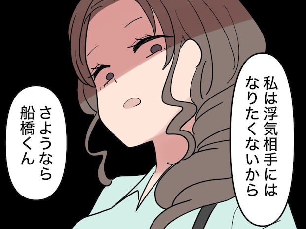 さようなら。浮気の証拠を見せられ慌てふためく彼氏にきっぱり別れを宣言【男運の無い私31】