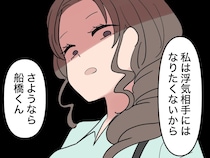 さようなら。浮気の証拠を見せられ慌てふためく彼氏にきっぱり別れを宣言【男運の無い私３１】