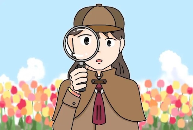 知らぬ間に玄関前の花壇からちぎり盗られたチューリップ。朝の楽しみを奪われたショックは大きい【花泥棒１】