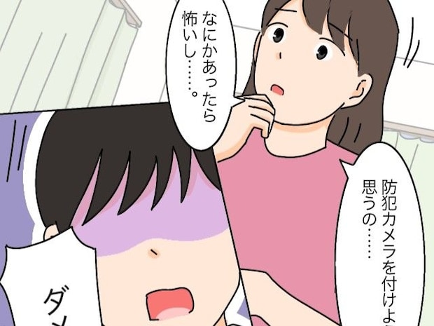 防犯カメラの設置に猛反対！？協力的だったのに急に犯人探しを止めた娘に不信感が拭えない【花泥棒９】