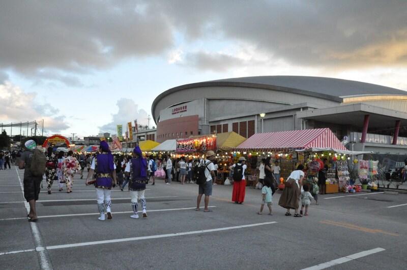 沖縄全島エイサーまつり_青年大会の会場