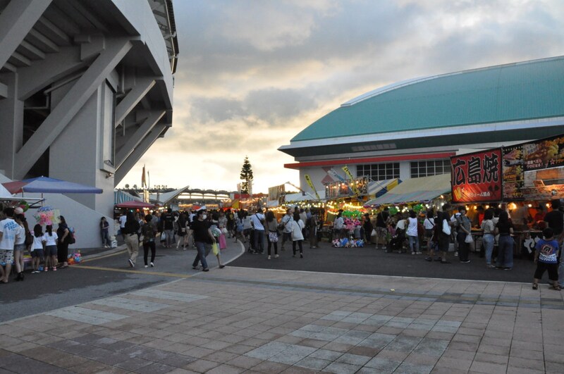 沖縄全島エイサーまつり_青年大会の会場