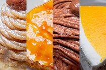 【全部うまい】コメダの新作「季節のケーキ」4種を全部食べてみた / 定番のモンブランと、新作3種